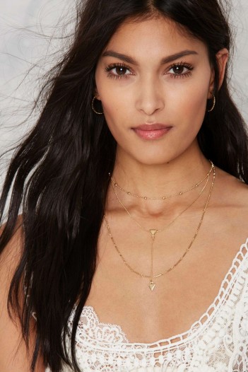 Shard Shooter Arrow Necklace. Nasty Gal jewellery | multi layered necklaces | fashion jewelry