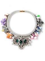 SHOUROUK Avalon necklace. Swarovski crystal necklaces | designer fashion jewelry | statement jewellery | coloured crystals