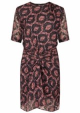 ISABEL MARANT Tehora printed twist-front dress – as worn by Jennifer Aniston at a St Jude’s Children’s Hospital charity dinner in Los Angeles, 23 February 2016. Celebrity fashion | designer dresses | what celebrities wear | star style