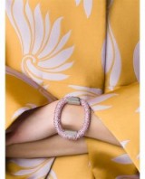 DRIES VAN NOTEN Swarovski Crystal Bracelet ~ pink crystals ~ designer bracelets ~ fashion jewellery ~ love bling