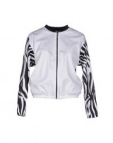 GHIGO by EFFE bomber jacket. Casual jackets | weekend fashion | animal print | zebra stripes | prints