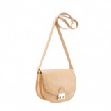 Loeffler Randall Natural Leather Saddle bag. Classic shoulder bags – stylish handbags – chic accessories – crossbody