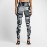NIKE LEGENDARY ENGINEERED LATTICE TIGHT grey/black. Womens training tights | sports pants | leisurewear