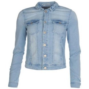 West Denim Jacket. Casual jackets | bleached blue | fashion - flipped