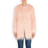 Unreal Fur Pink Gorilla Coat – faux fur – shaggy jackets – fluffy outerwear