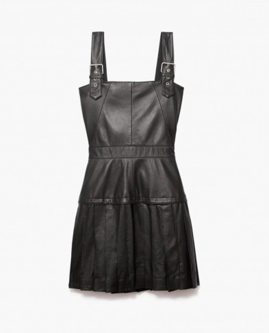 The Kooples Leather Dress in black – as worn by Alesha Dixon when she appeared on This Morning, 7 April 2016.
