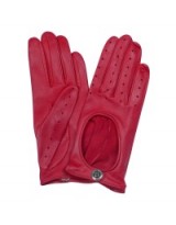 BENTLEY Dents Pittards Cabretta Red Driving Ladies Gloves – leather gloves ~ accessories