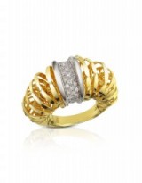 ORLANDO ORLANDINI Galaxy – Diamond 18K Gold Ring ~ fine jewellery ~ statement rings ~ diamonds