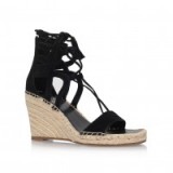 Vince Camuto TANNON black wedge sandals. Summer shoes | holiday wedges | espadrille wedges p
