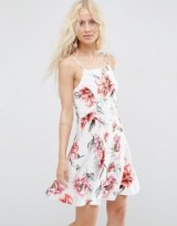ASOS Sundress in Tropical Floral Print – summer fashion – pretty sundresses – holiday style – printed dresses