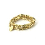 Feather & Stone Gold Multi Bracelets. Summer jewellery | holiday accessories | beaded fashion jewelry | gold plated bracelets