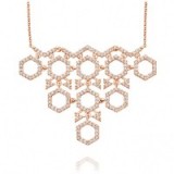 ASTLEY CLARKE HONEYCOMB NECKLACE ~ diamond necklaces ~ geometric jewellery