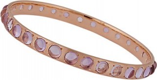 IRENE NEUWIRTH Gemstone Bangle / amethysts / amethyst bangles / luxe jewelry - flipped