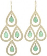 IRENE NEUWIRTH Gemstone Chandelier Earrings / drop earrings / luxe jewelry