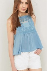 Kimchi Blue Square Lace Cami ~ weekend camisoles ~ my holiday fashion ~ pretty summer tops ~ square neck camis ~ casual day wear