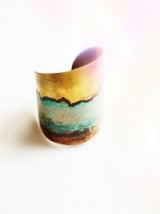 Mars Landscape Patina Cuff from Free People – luxe style jewellery – artisan cuffs – summer chic