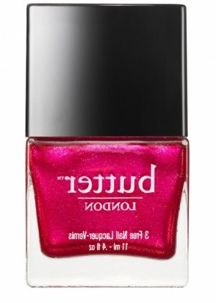 BUTTER LONDON Nail Lacquer in Lolly – bright pink polish – varnish – colour – summer beauty – makeup - flipped