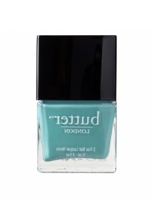 BUTTER LONDON Nail Lacquer in Poole – polish – colour – summer beauty – varnish – makeup – turquoise – blue tone - flipped