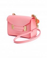 SOPHIE HULME Nano Milner Crossbody Bag ~ pink ~ mini designer bags ~ small luxe style handbags ~ chic accessories