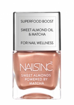 NAILS INC. Sweet Almond Collection in Mayfair Market Mews – nude tone varnish – summer polish – makeup