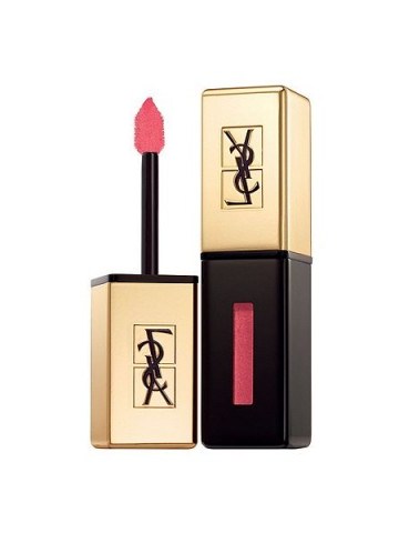 YVES SAINT LAURENT Vernis A Levres Lip Plumper colour 42 – summer lips – makeup – cosmetics – bright pink tone – beauty – lip colours - flipped