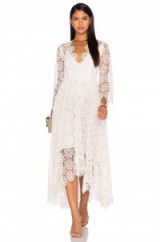 EMPIRE GUIPURE DRESS by ZIMMERMANN ~ wedding dresses ~ special occasion clothing ~ floral lace ~ boho style ~ designer event fashion