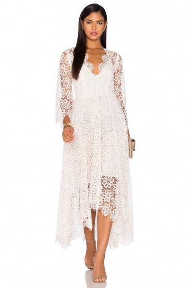 EMPIRE GUIPURE DRESS by ZIMMERMANN ~ wedding dresses ~ special occasion clothing ~ floral lace ~ boho style ~ designer event fashion - flipped
