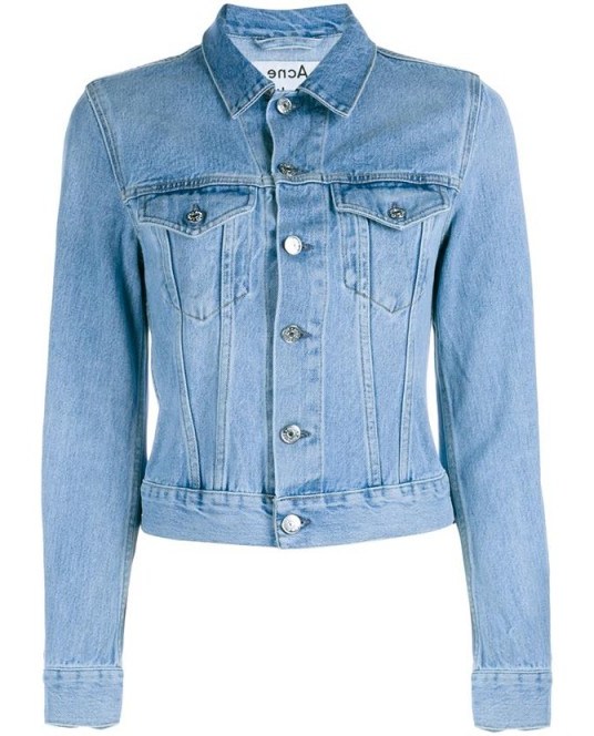 The perfect denim jacket from Acne Studios - flipped