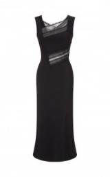 Roland Mouret Clairvale dress in black ~ lbd ~ chic designer dresses ~ occasion wear ~ elegant style ~ asymmetric neckline ~ midi hemline