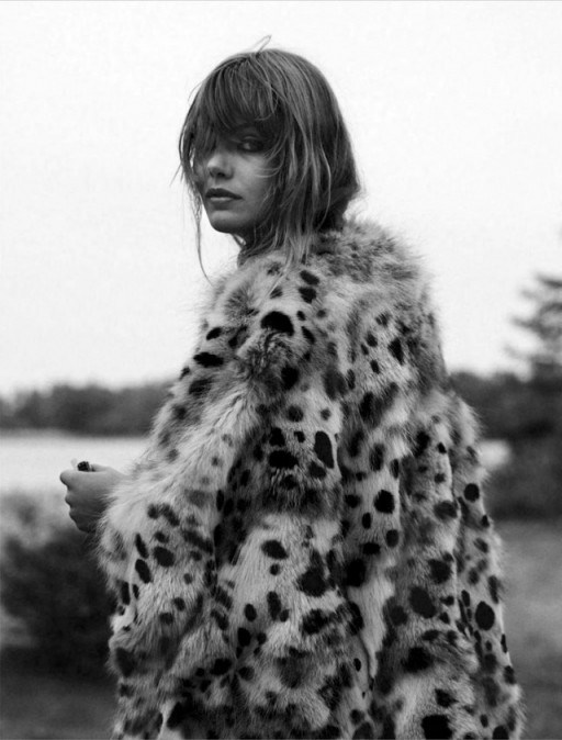 Glamorous animal print fur coat ~ glamour ~ prints - flipped