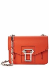 Proenza Schouler Hava orange leather cross-body bag ~ small bags ~ chic shoulder bags ~ designer accessories ~ stylish handbags ~ made with style