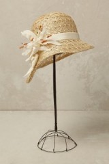 Navona Lily Cloche Hat ~ floral straw hats ~ summer accessories