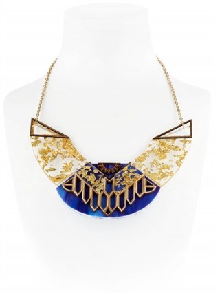 ANISHA PARMAR LONDON AIDA NECKLACE ~ bold fashion jewellery ~ large statement necklces ~ feature accessories - flipped