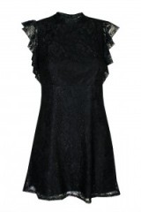 TFNC Venus Black Dress – lace party dresses – evening wear – going out fashion – cut out back