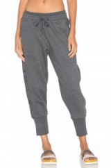 ADIDAS BY STELLA MCCARTNEY ~ YOGA SWEATPANT dark grey heather. sweatpants | sports bottoms | leisurewear | casual fashion | cuffed pants