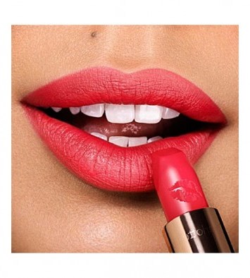 CHARLOTTE TILBURY Hot lips miranda may – pinky coral lipsticks – pink tone lipstick – cosmetics – lip colour – makeup – lips - flipped