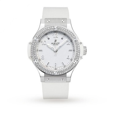 Hublot Big Bang Ladies Watch ~ bling diamond watches ~ womens luxe accessories ~ diamonds
