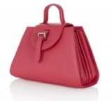Meli Melo allegra mini handbag lipstick pink – Italian leather handbags – top handle bags – luxe accessories