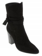 Banana Republic Black Suede Canton Boot – chic ankle boots – autumn footwear – stylish accessories