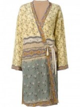 ETRO silk floral print kimono coat. Silky coats | luxe kimonos | printed outerwear | floaty jackets | wrap style fashion