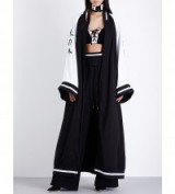 FENTY X PUMA Puma x fenty kimono shell coat. Casual fashion | Japanese inspired coats | long outerwear | oriental style | black and white