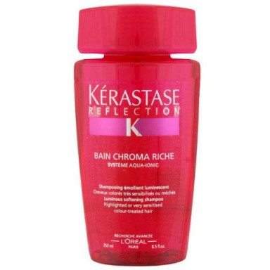 KÉRASTASE BAIN CHROMA RICHE – luxurious hair shampoo – damaged or coloured hair – hydrate – hydration shampoos