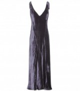 ATTICO Blue Velvet dress ~ luxe evening wear ~ designer fashion