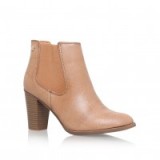 XTI Rix camel ankle boot – Autumn boots – medium chunky heel – mid heels – neutral tones – autumnal colours – casual footwear