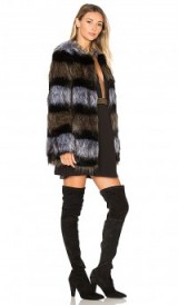 ALE BY ALESSANDRA X REVOLVE ANTONELLA FAUX FUR COAT. Fluffy winter coats | glamorous furry jackets