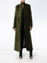 HAIDER ACKERMANN houndstooth fitted coat | Stylish designer coats