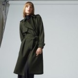 Warehouse Khaki premium trench | Green trench coats | Autumn fashion trends