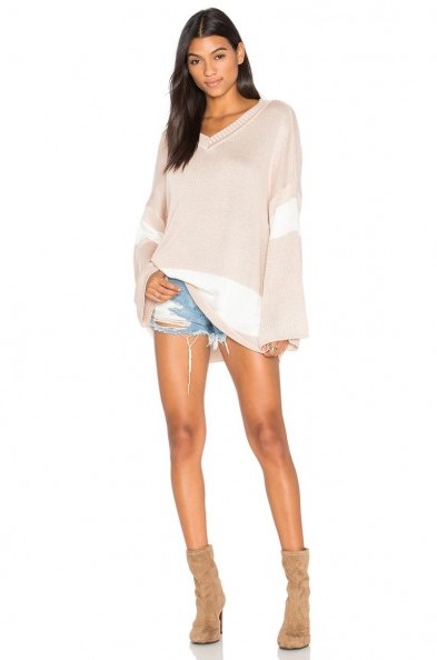 Womens Knitwear – Oversized Jumpers – SHOW ME YOUR MUMU Throwback Sweater - flipped