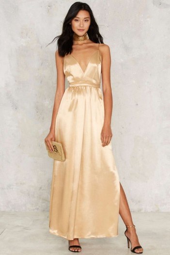 After Party by Nasty Gal Wanna Take My Place Maxi Dress - flipped