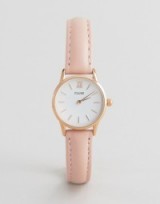 CLUSE La Vedette Pink Leather Watch CL50010 ~ gold tone ladies watches ~ luxe style womens watch ~ accessories